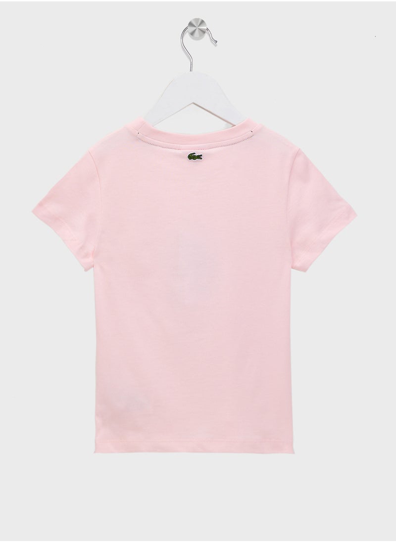 Kids Logo Crew Neck T-Shirt