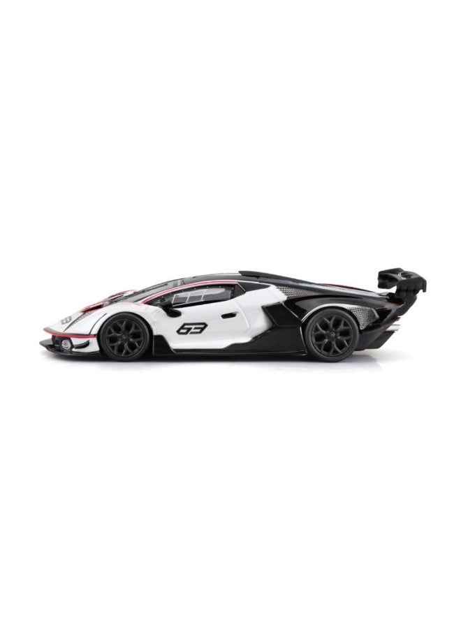 Bburago Race Lamborghini Essenza SCV12 Die-cast Car (1:32, White)