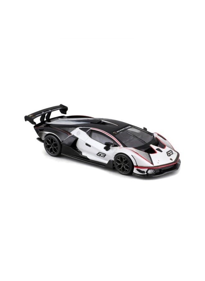 Bburago Race Lamborghini Essenza SCV12 Die-cast Car (1:32, White)