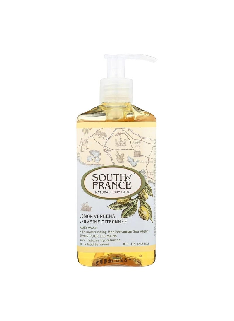 South of France Lemon Verbena Hand Wash 8 Ounces