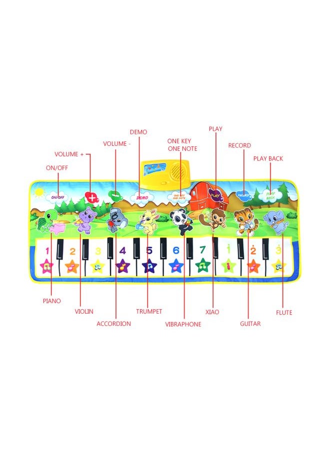 Musical Piano Mat T2922-1