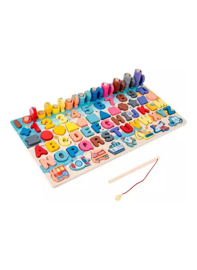 Letter And Number Development Fishing Toy