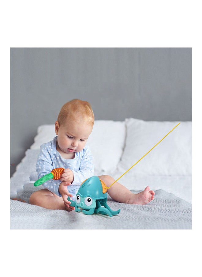 Octopus Amphibious Pull-String Playing Bath Toy