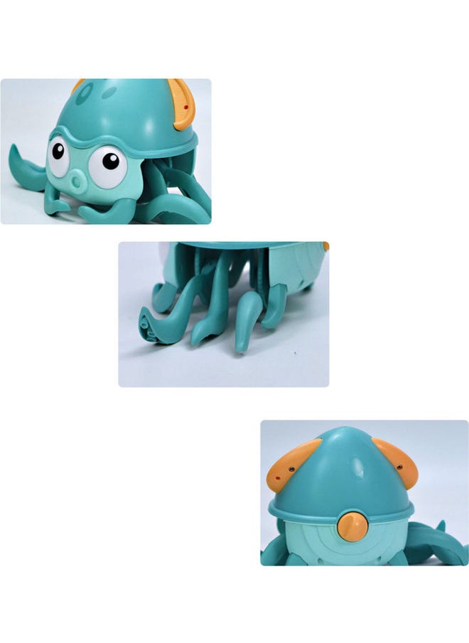 Octopus Amphibious Pull-String Playing Bath Toy
