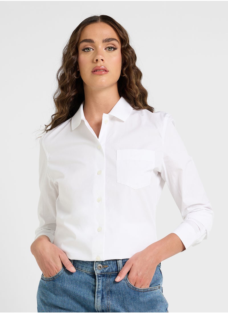 Button Down Woven Shirt