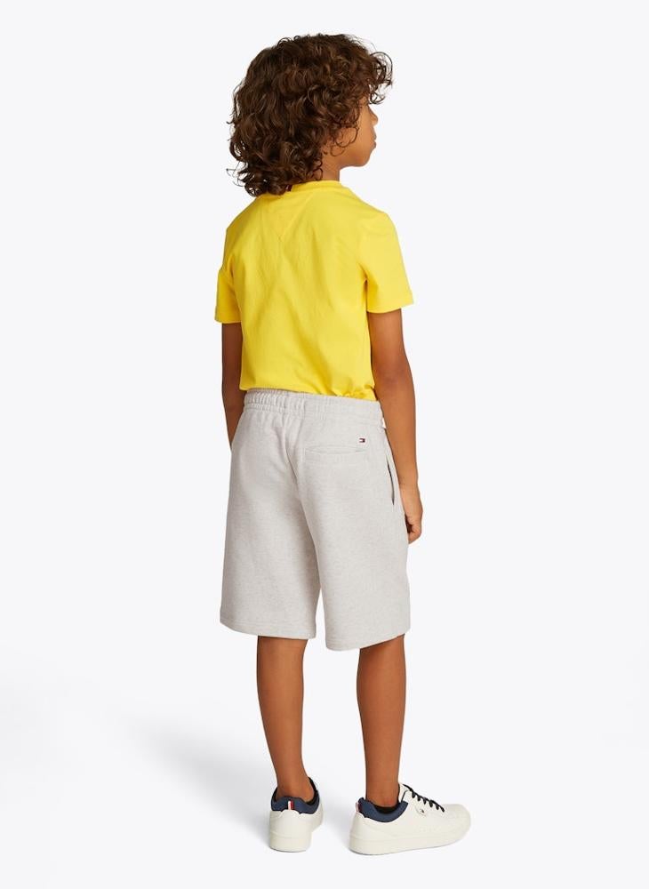 Kids Drawstring Varsity Sweatshorts