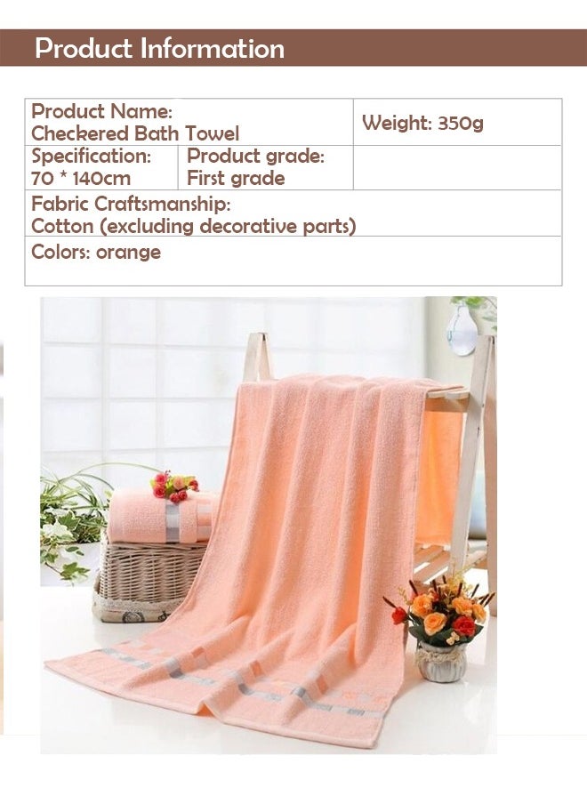 100% Cotton Oversized Bath Towel, Ultra Soft Highly Absorbant Compact Quickdry u0026 Lightweight Large Bath Towels, Ideal for Gym Travel Camp Pool