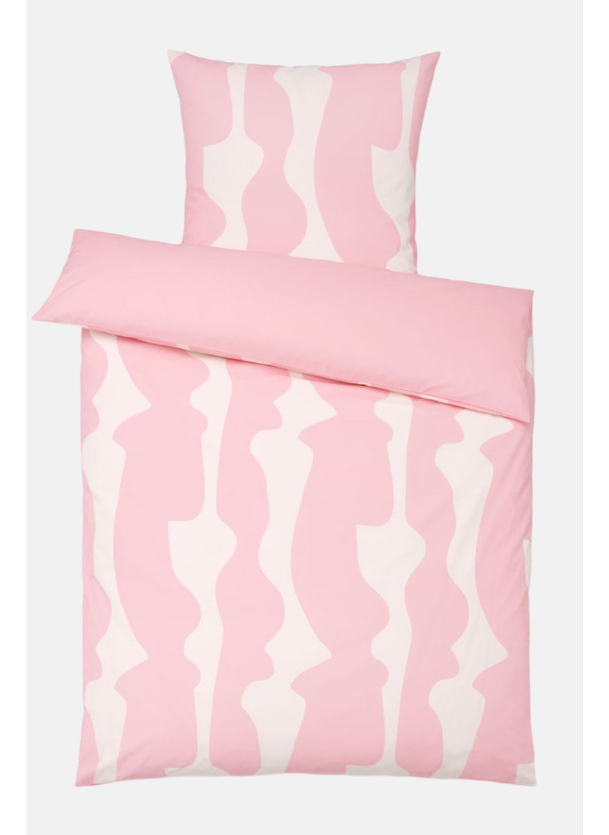 Premium Cotton Duvet Set 160 x 210 cm, Pink