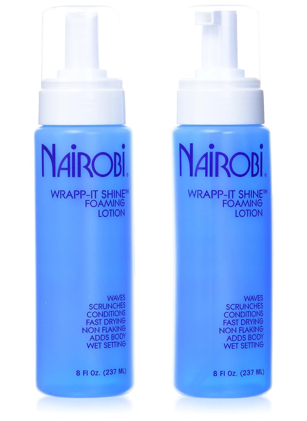 Nairobi Wrapp-it Shine Foaming Lotion, 2 Count