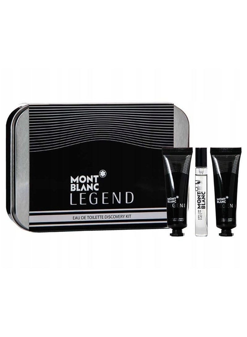 Mont Blanc Legend (M) Discovery Kit Set Edt 30+30+ 7.5ml