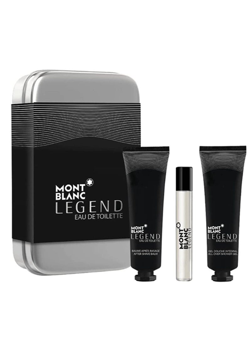 Mont Blanc Legend (M) Discovery Kit Set Edt 30+30+ 7.5ml