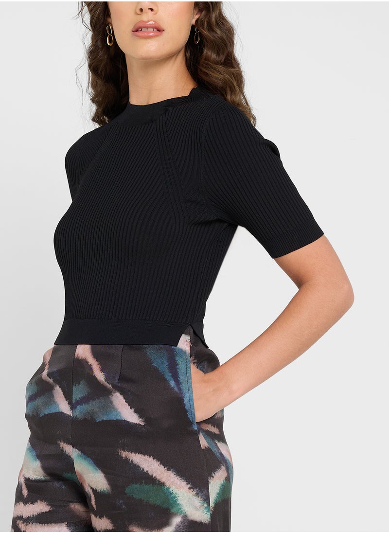 Printed High Waist Jumpsuit
