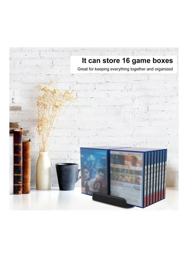 PS4 Slim Console Game Card Box Storage Stand Holder,Game Card bracket Large Capacity portable Game Card Box Game CD Storage Stand Holder Bracket for PS4/SLIM/PRO,durable