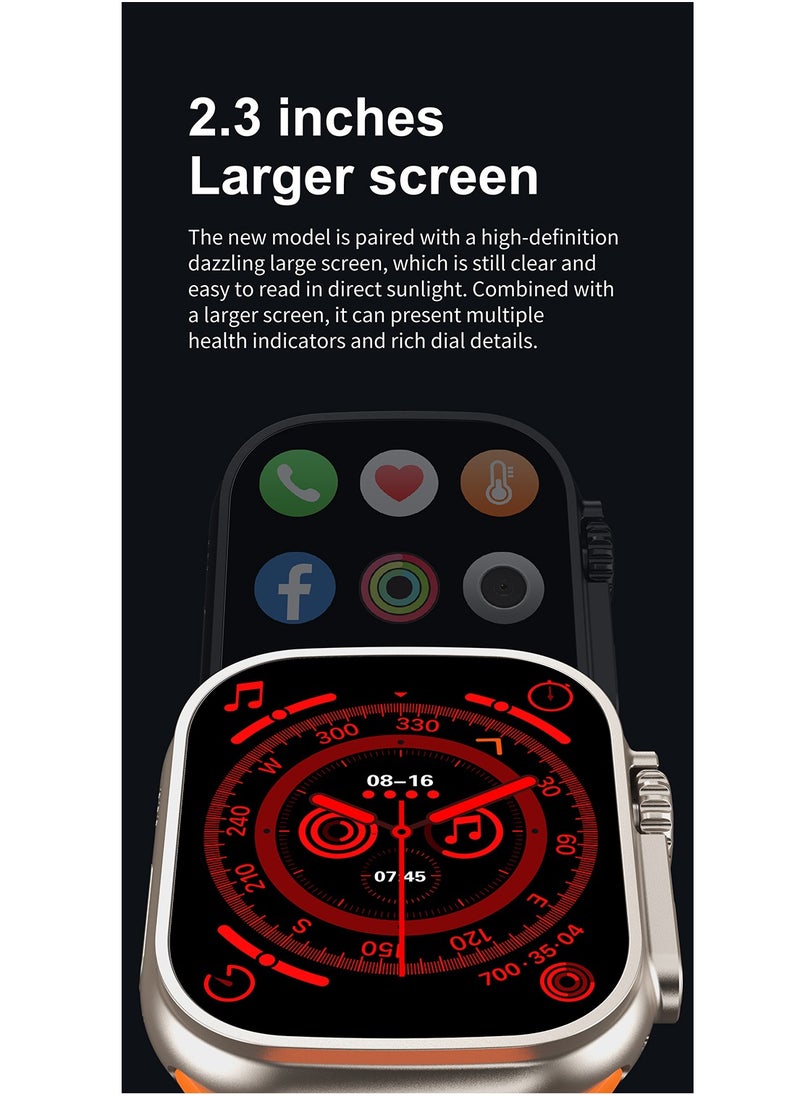 i10 Ultra Max Smart Watch Men Women IP67 Waterproof Wireless Charging Smartwatch Pk HK8 Pro Max DT7 Max Z8 Ultra 9 Max
