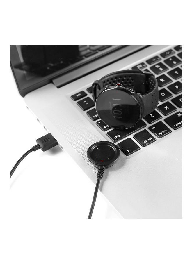 Charging Cable For Polar Ignite/Vantage/Grit X Watch Black