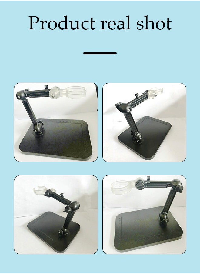 Aluminum Alloy Microscope Stand Holder for USB Digital Microscope, Stable Metal Stand Bracket , Support Adjusted 360° Easy to Focus