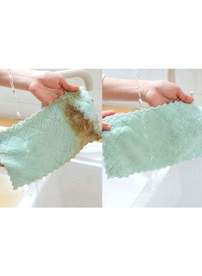 Microfiber Dish Cloth Green 16x27.5cm