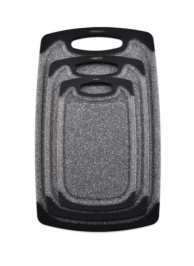 3Pcs Nonslip Hanging Chopping Cutting Board Set for Kitchen multicolor 38*38*38cm