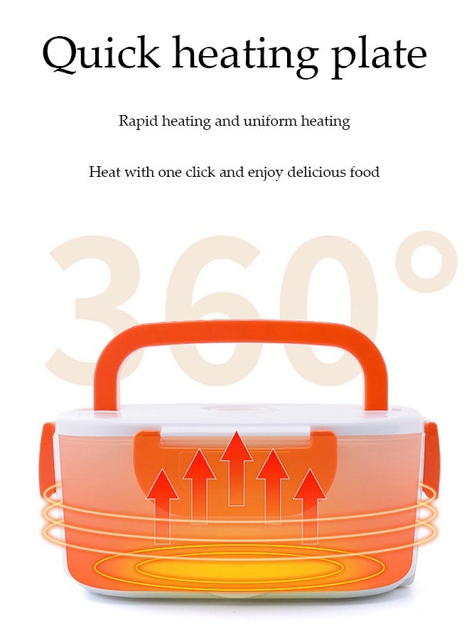 Electric Lunch Box ,Heated Lunch Box ,Electric Heating Lunch Box Food Heater Warming Bento Box for Home u0026 Office Use