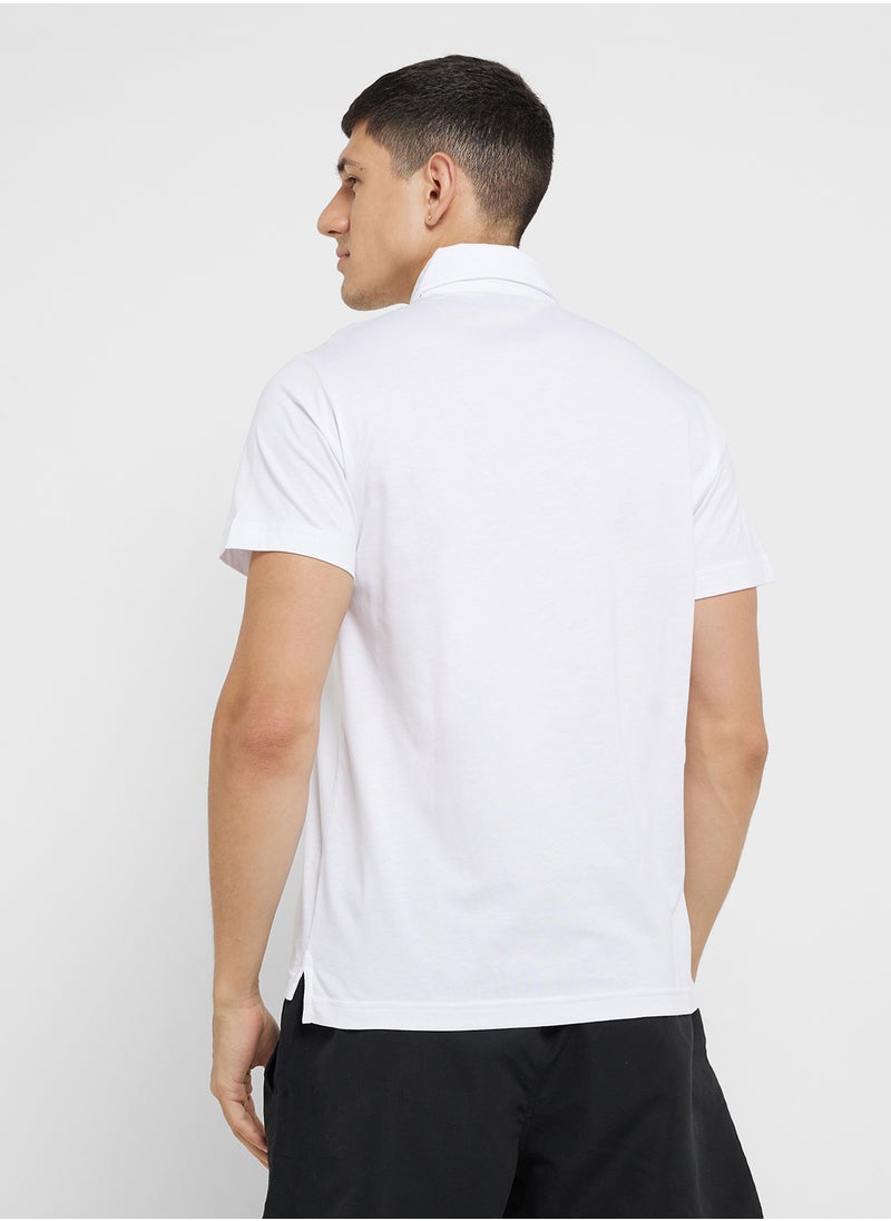 Beachwear Logo Polo Shirt