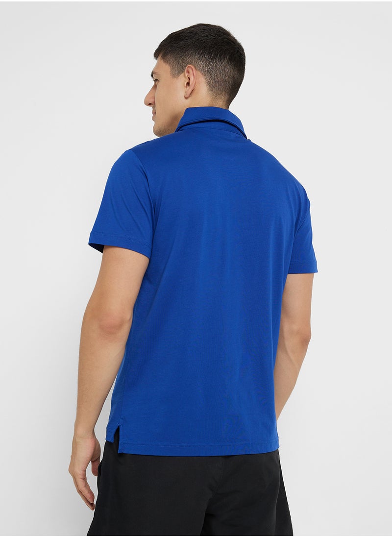 Beachwear Logo Polo Shirt