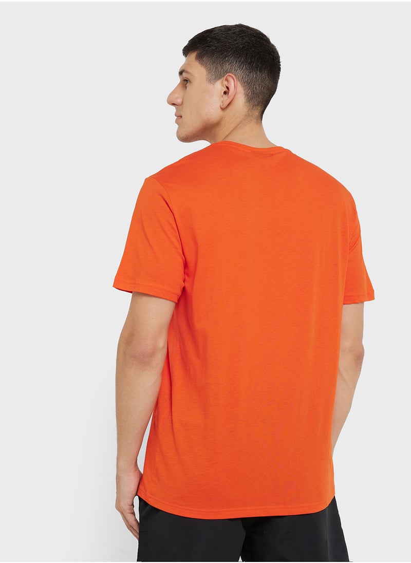Beachwear Logo Crew Neck T-Shirt