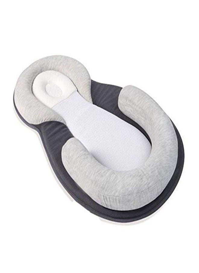 Baby Orthopedic Pillow For Flat Head Syndrome Prevention Anti - Roll Adjustable Crib Mattress