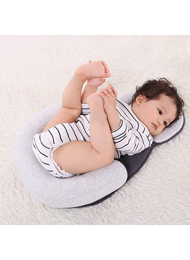 Baby Orthopedic Pillow For Flat Head Syndrome Prevention Anti - Roll Adjustable Crib Mattress