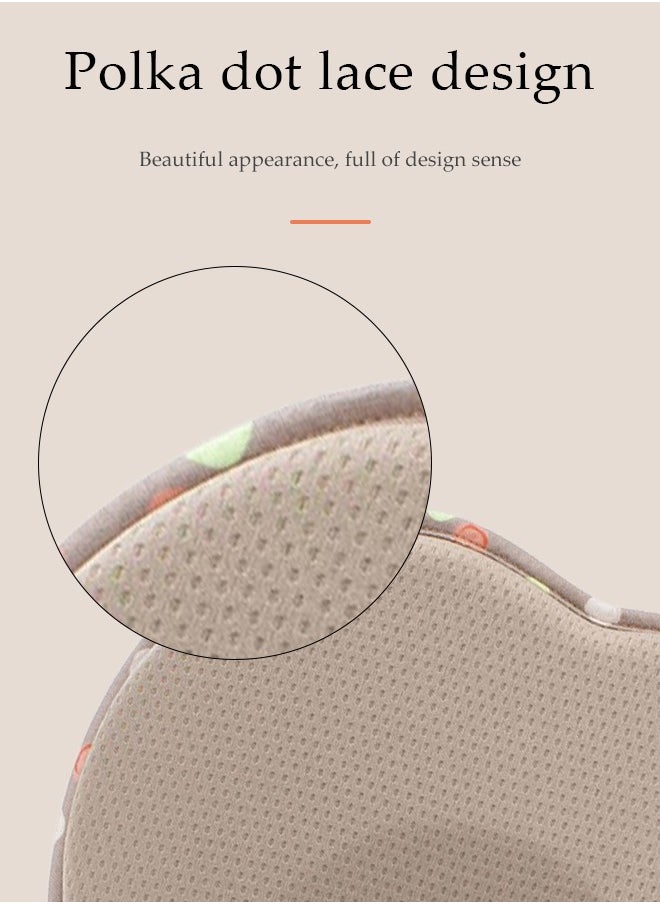 Flat Head Baby Pillow to Prevent Flat Head Infant Head Neck Support Cushion Pad Infant Pillow to Prevent Flat Head Baby Head Shaping Pillow, Baby Pillows for Sleeping for Newborn