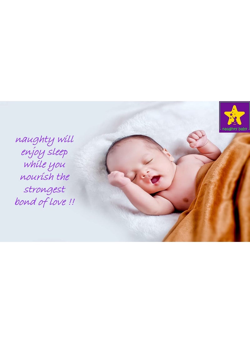 naughty baby Fast Absorbent Waterproof, Washable, Skin Friendly, Heat Free, Bed Protector, Baby Dry Sheet (Baby Blue, Large)