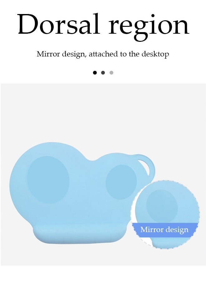 Baby Silicone Placemat Table Suction Insulated Silicone Placemat for Toddlers Kids Food Grade Toddler Place Mat for Dining Table Washable Placemats Cartoon Placemats Non-slip Silicone Pad Food Mat S