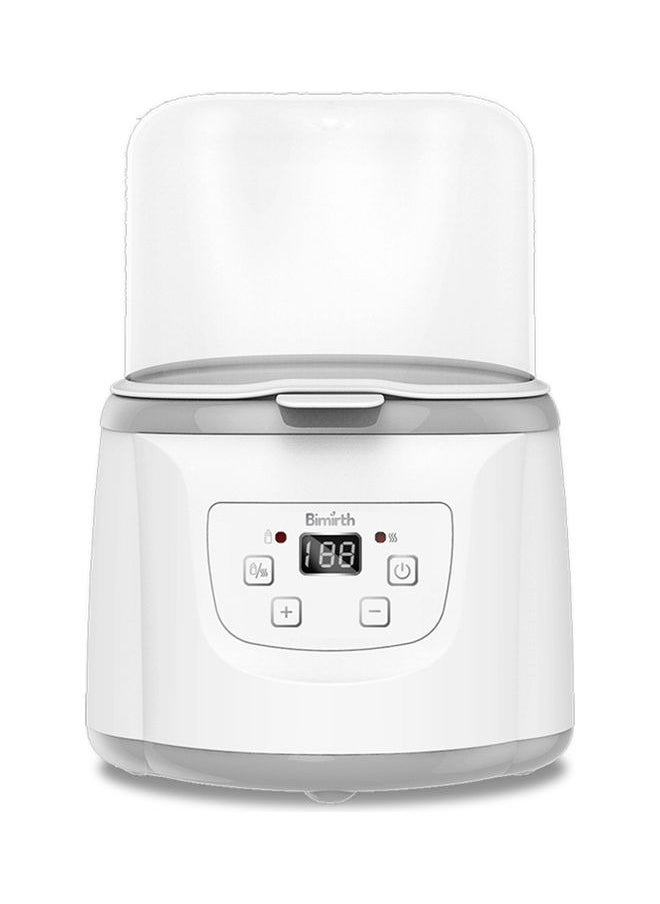 Baby Bottle Warmer 5-in-1 Digital Baby Food Heater with Timer Digital Display Double Bottle Steam Sterilizer Defrosting Portable Warmer for Breastmilk and Formula