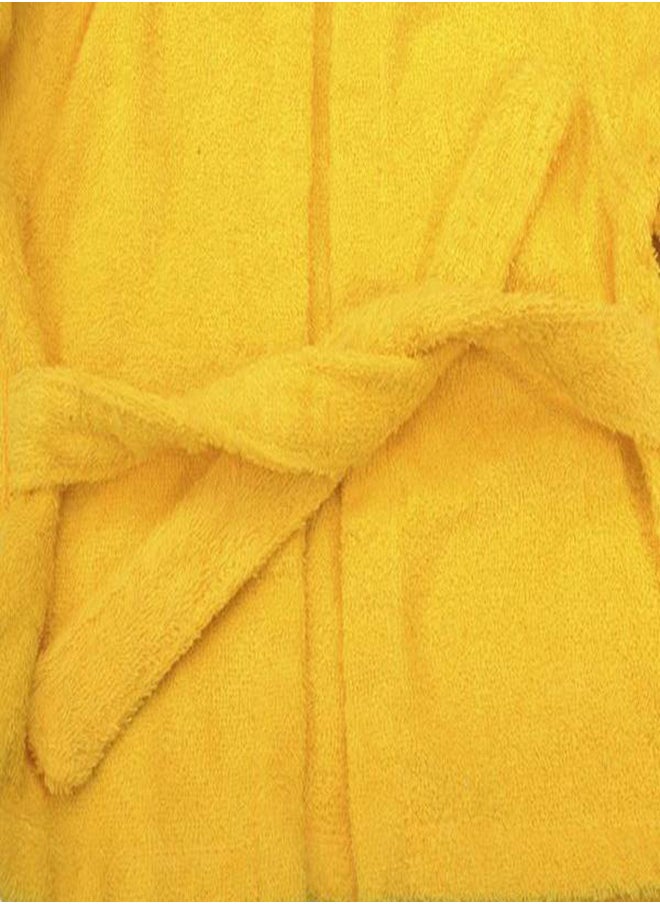 Lion Print Cotton Bathrobe