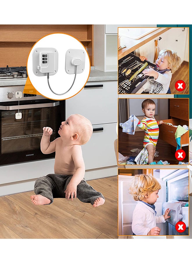 Pack of 2 Password Fridge Lock