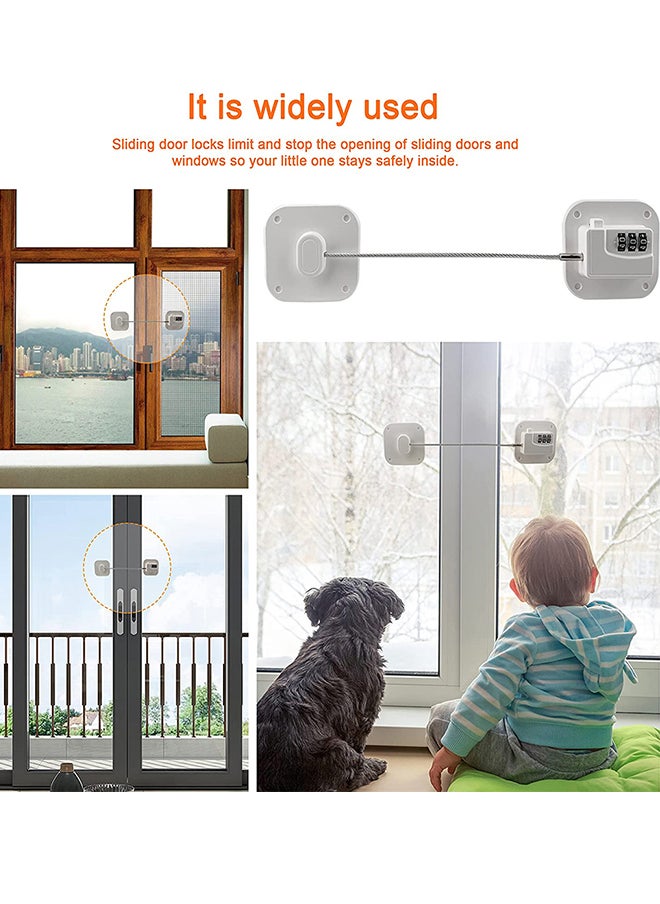 Pack of 2 Password Fridge Lock