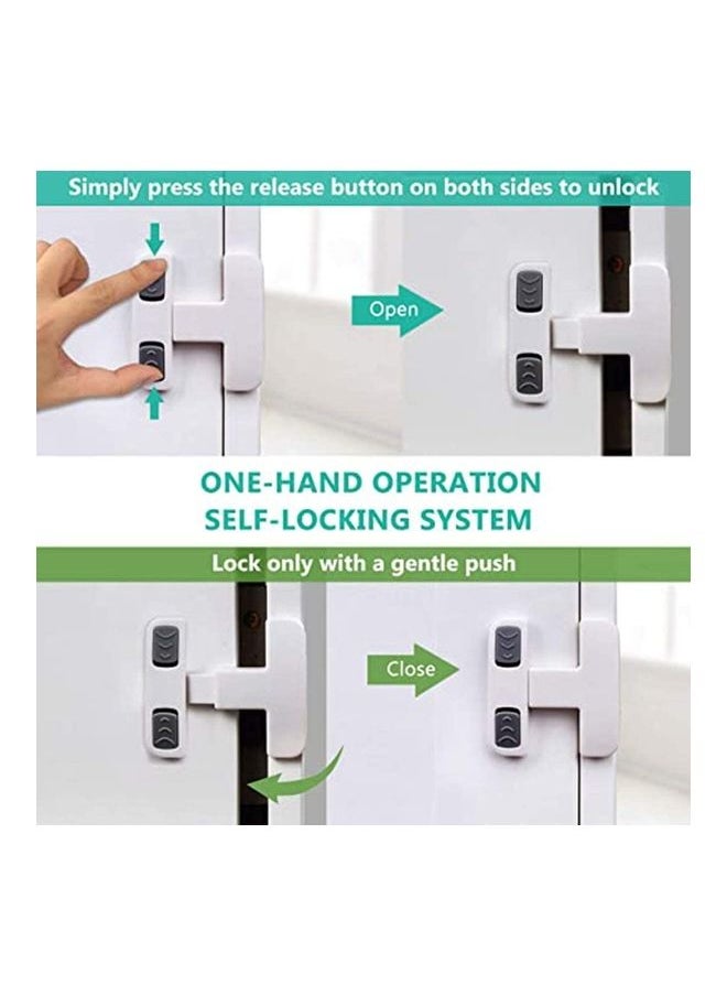 3-Piece Refrigerator Door Lock Set