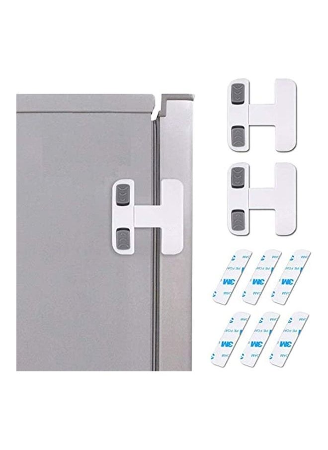 3-Piece Refrigerator Door Lock Set