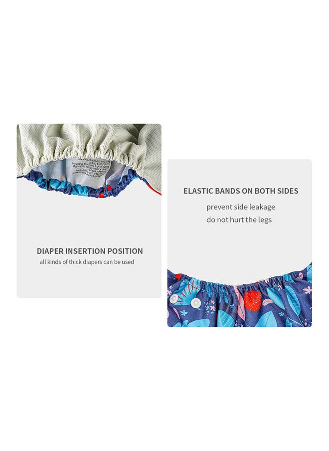 Pack Of 4 Washable Reusable Baby Cloth Diaper