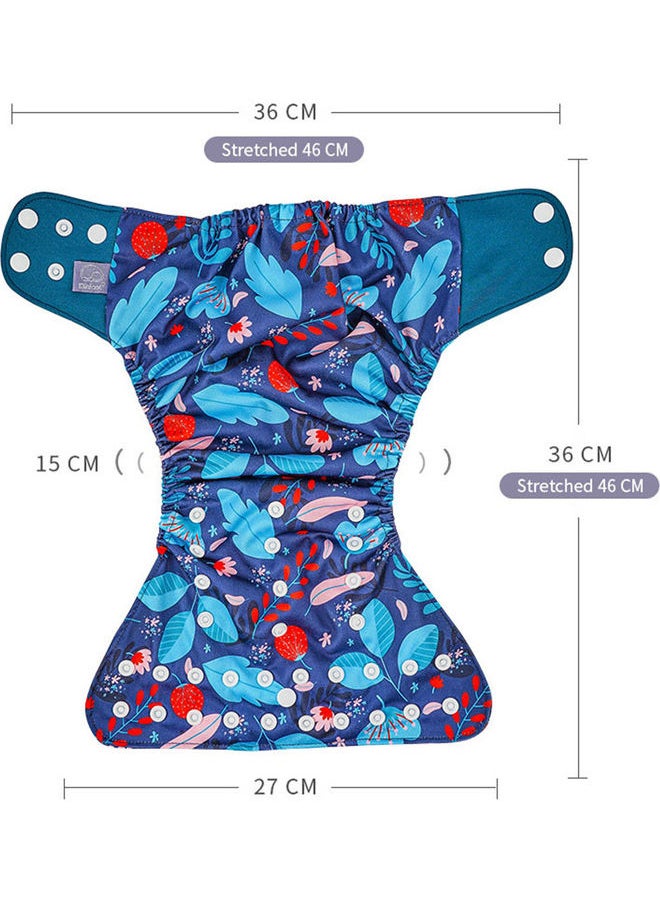 Pack Of 4 Washable Reusable Baby Cloth Diaper