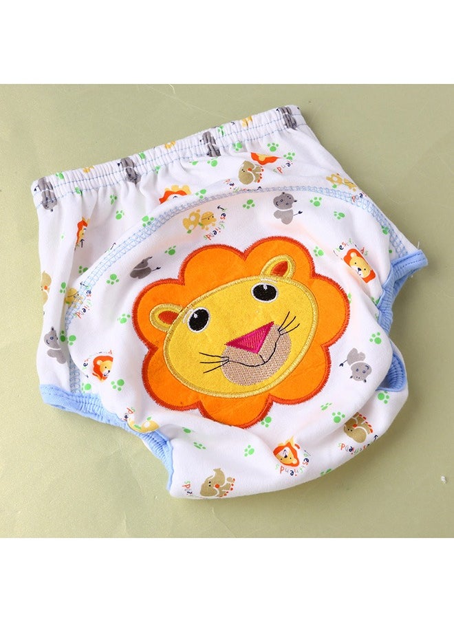 Baby Potty Training Pants, Breathable Toddler Boys and Girls Pee Training Underpants, Reusable Cotton Training Pants for 0-3 Years Baby and Toddlers Unisex,Leak proof breathable bread pants