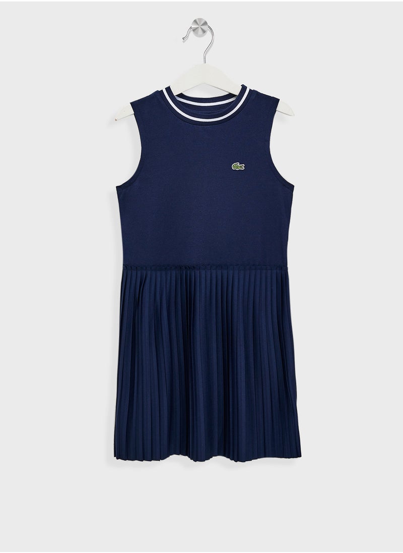 Kids Logo Crew Neck Dress