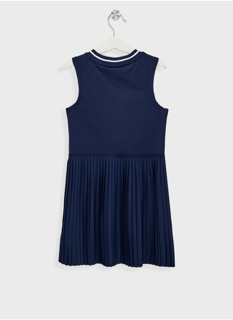 Kids Logo Crew Neck Dress