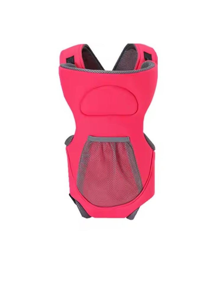 Baby carrier with waist stool, lightweight baby carrier for newborns with hip seat and storage bag, baby waist carrier with waist support adjustable baby carrier, baby waist stool, infant maternity