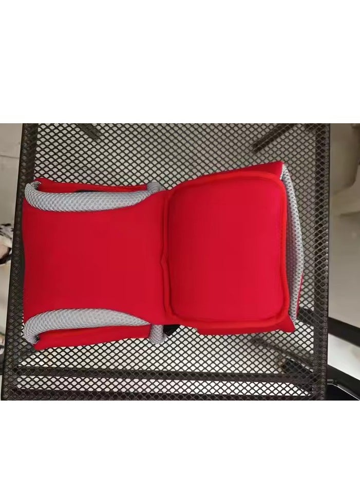 Baby carrier with waist stool, lightweight baby carrier for newborns with hip seat and storage bag, baby waist carrier with waist support adjustable baby carrier, baby waist stool, infant maternity