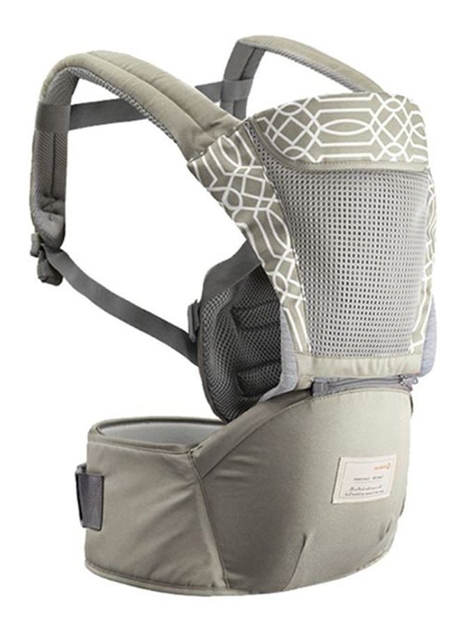 Adjustable Strap Baby Carrier Light Khaki/Grey