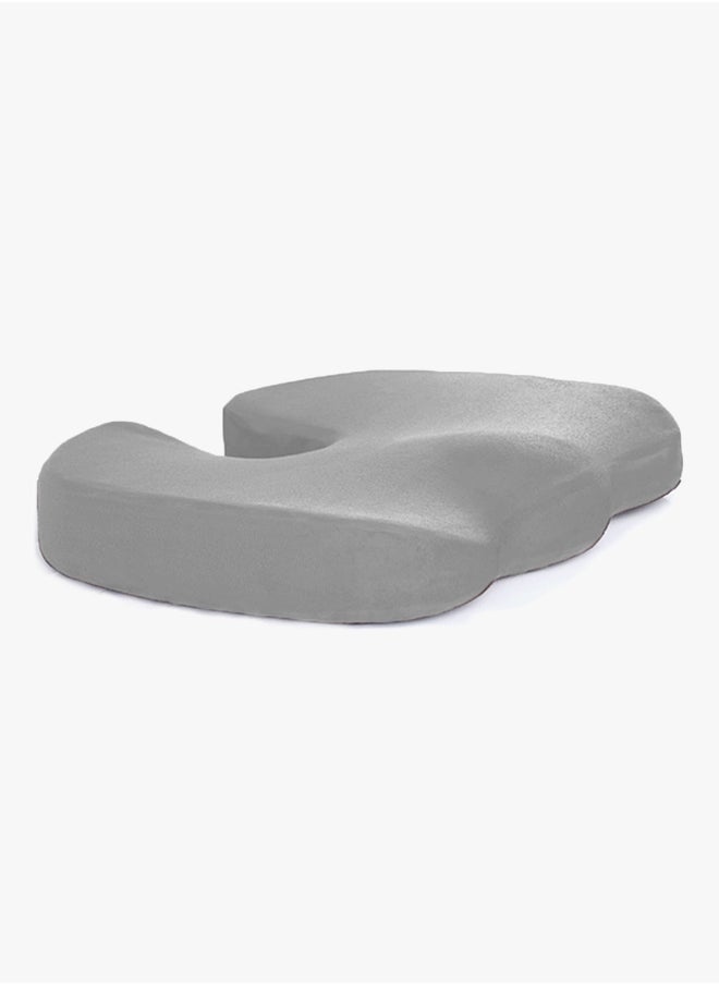 Orthopedic Foam Seat Cushion Grey 45x35x7centimeter
