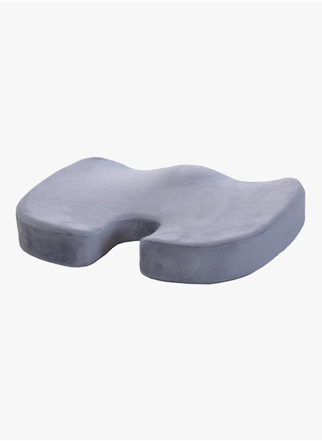 Orthopedic Foam Seat Cushion Grey 45x35x7centimeter