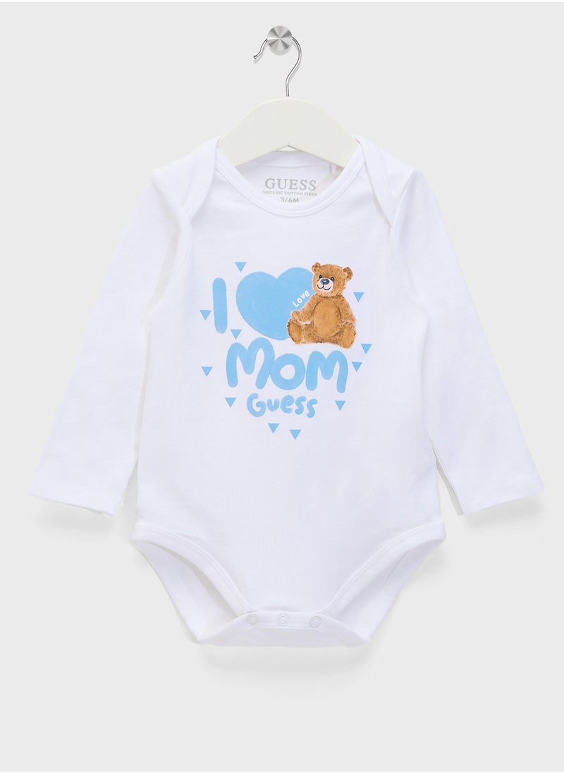 Kids 3 Pack Body Suits & Pants Set