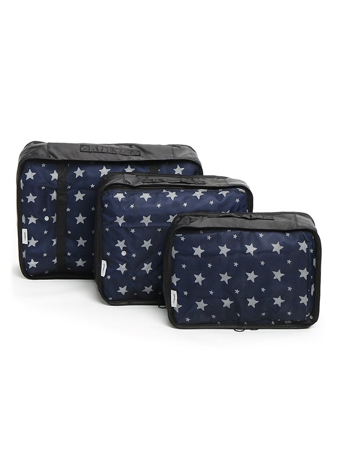 6-Piece Travelling Storage Bag Set Black