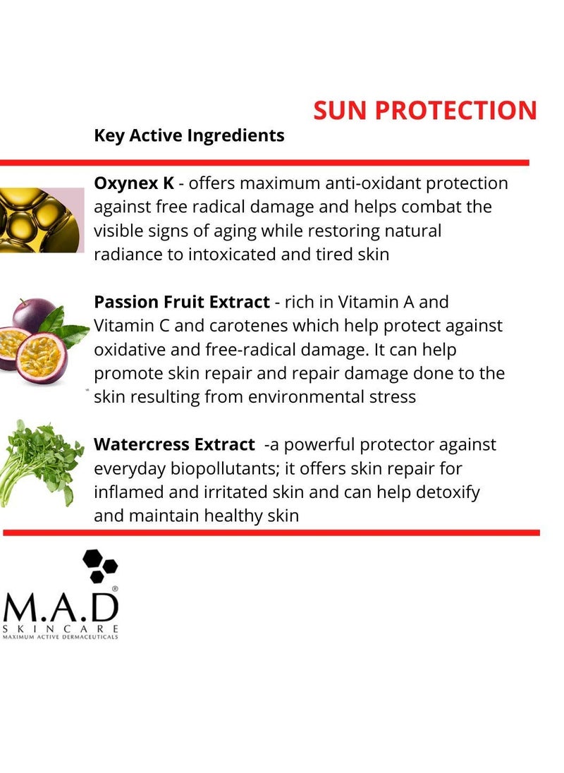 M.A.D Skincare Hyper Sheer SPF 50 Daily Moisturizer 1.7 oz. …